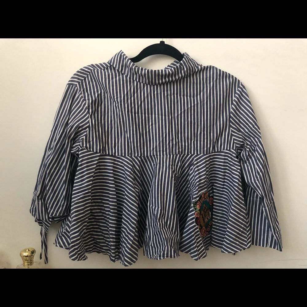 Zara striped top